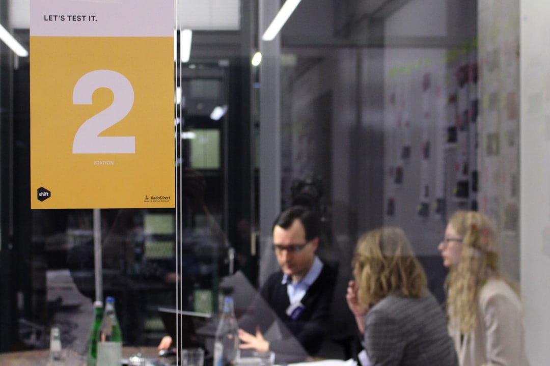 User testing session 1